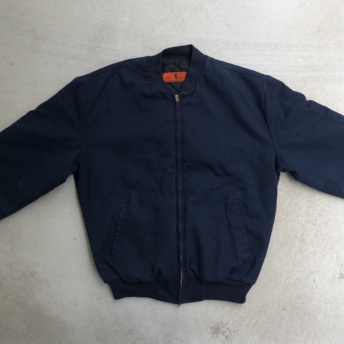 ジャケット・アウター us old red kap work jacket zip up navy fit=scale-down,w=1200