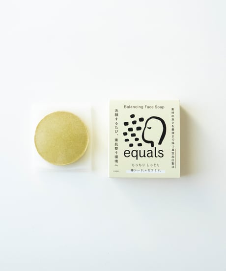 Balancing Face Soap 椿シード + セラミド（もっちり しっとり）