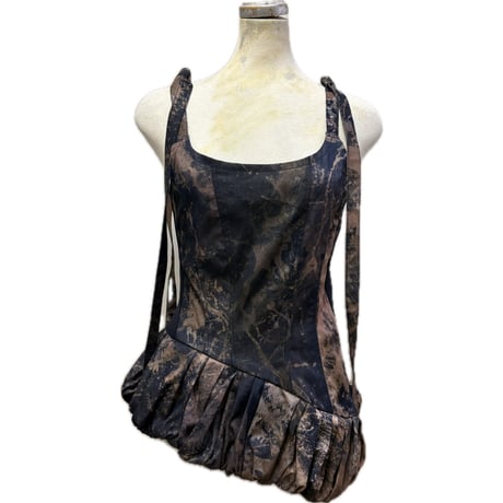 25-08-01  bleach denim dress (A)  ［PullQus］