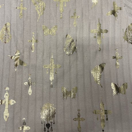 Virvar stof 005-33 foil print coat