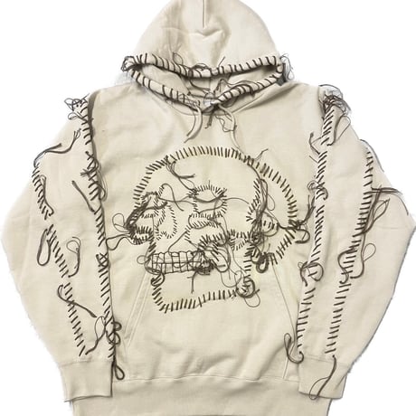 stitch hoodie skull 23-11-10 [Pull Qus]