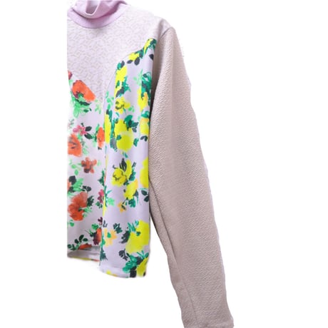 floral dyed tops B 22-01-10