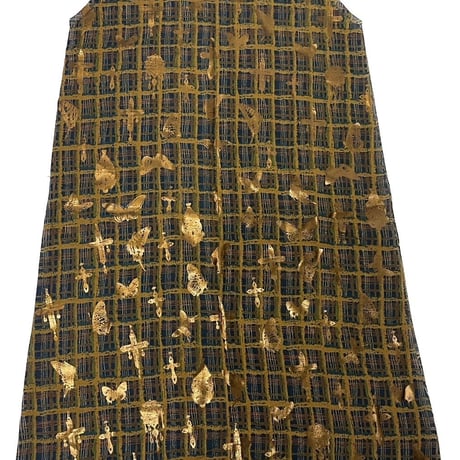 Virvar stof 005-18 foil print skirt