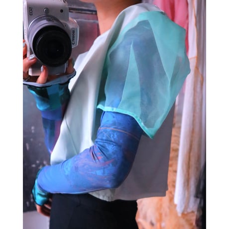 mint green puff tops 19-6-11 [lilith art duct]