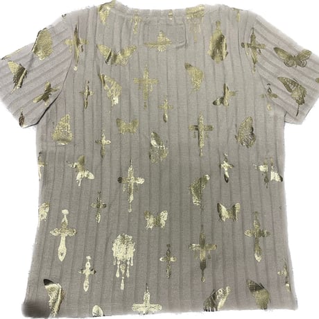 Virvar stof 005-33 foil print coat