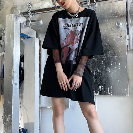 lilithartduct - print T-shirt  21-T-9