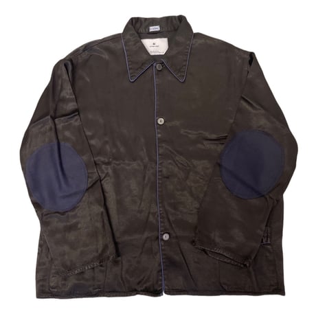 Virvar stof 007-11 Black overdyed shirt