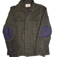 Virvar stof 007-3 Black overdyed shirt  jacket