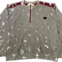 Virvar stof 005-25 foil print henley neck tops