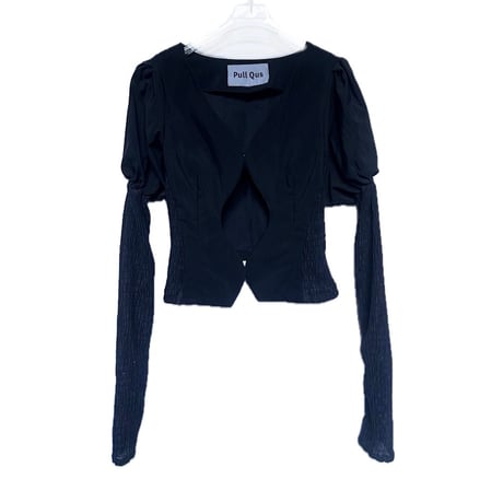 24-09-23 black front design tops [Pull Qus]