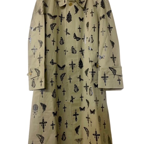 Virvar stof 005-45 foil print coat