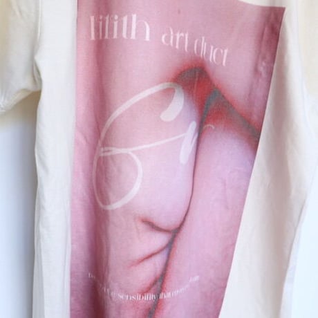SKIN graphic T-shirt natural S 23-06-03 [lilith art duct]