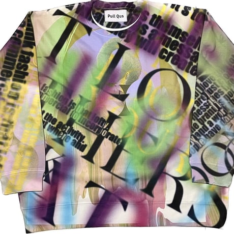 graphic sweat shirt(A) 23-11-19 [Pull Qus]