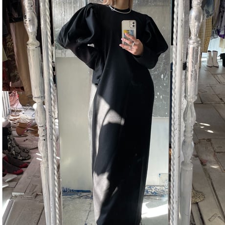 lilithartduct   puff sleeve dress