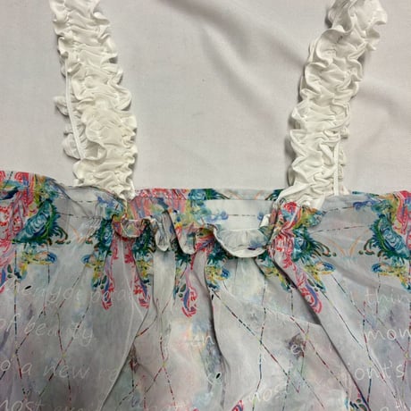 24-05-03  graphic shirring tops  ［PullQus］