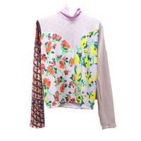 floral dyed tops B 22-01-10