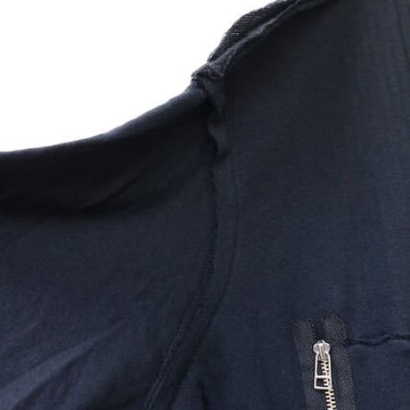 black cotton T-shirt 23-05-07 [lilith art duct]