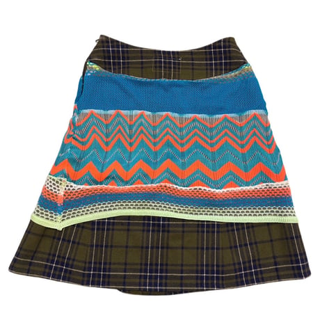 Virvar stof 011-10 knit switching skirt