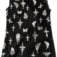Virvar stof 005-29 NO sleeve top