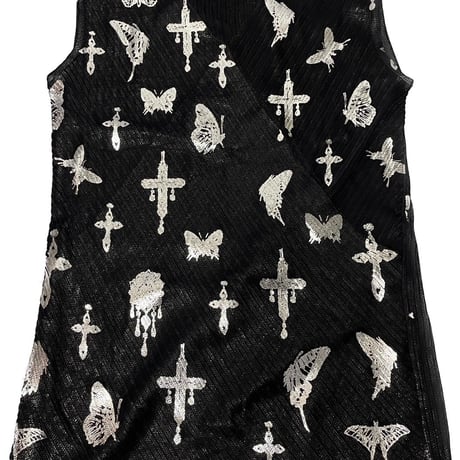 Virvar stof 005-29 NO sleeve top