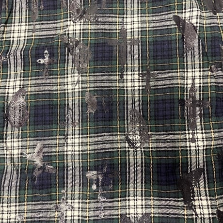 Virvar stof 005-22 foil print shirt