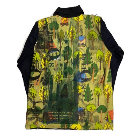 25-02-17  graphic green coat  ［PullQus］
