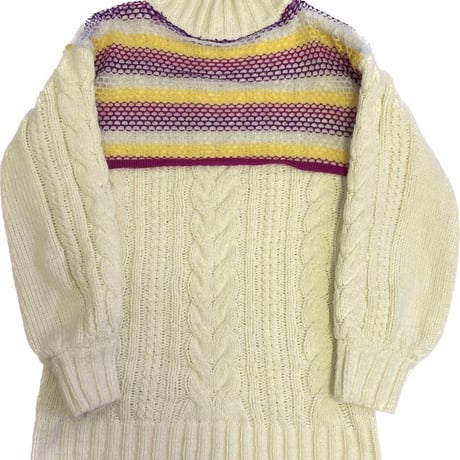 Virvar stof 011-6 original material docking knit