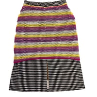 Virvar stof 011-8 knit switching skirt