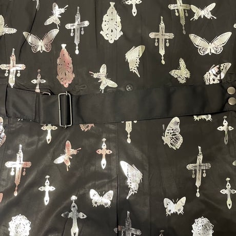 virvar stof 005-8 foil print coat