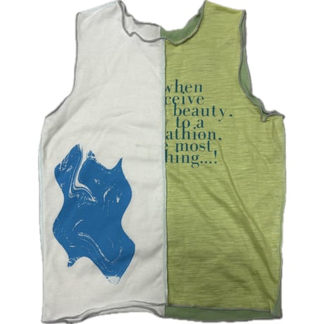 23-03-23  silkscreen no sleeve tops ［PullQus］