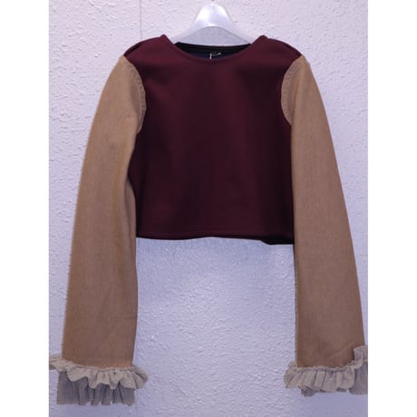 Lilithartduct frill sleeve tops  18-3-2
