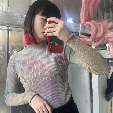 print rib knit 21-11-10 [lilith art duct]