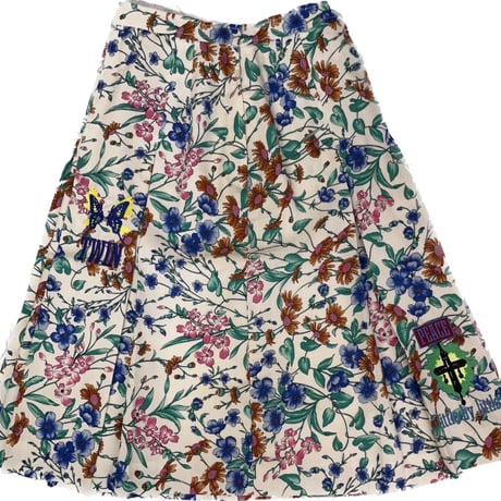 virvar stof embroidery skirt
