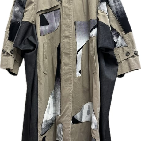 25-12-03 patch long coat ［PullQus］