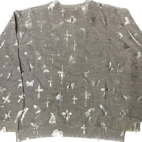 Virvar stof 005-25 foil print henley neck tops
