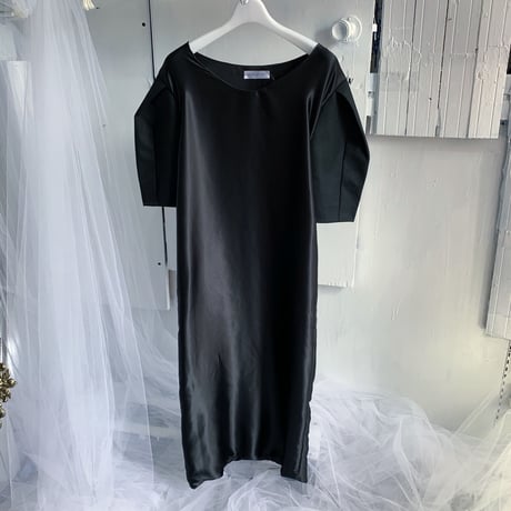 puff sleeve satin dress 20-5-1 [lilith art duct]