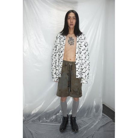 Virvar stof 002 cut jacquard oversized shirt