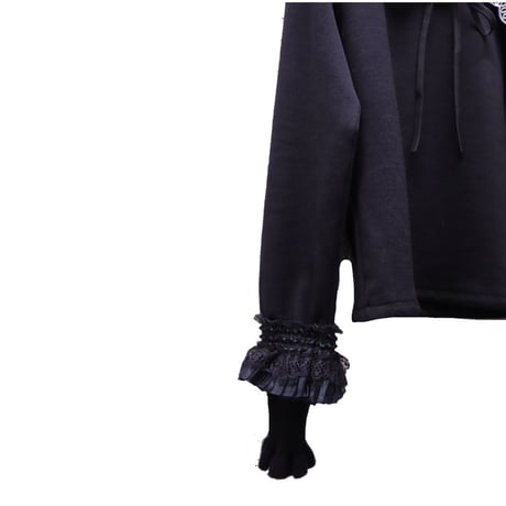 lace tops with a cllar(BLACK) 22-01-14 [lilith art duct]