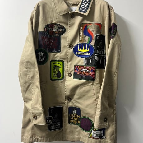 Graphic patch shirt (A)24-01-19 [Pull Qus]