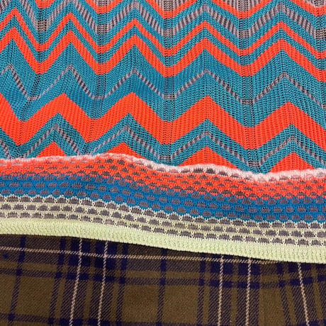 Virvar stof 011-10 knit switching skirt