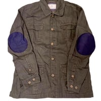 Virvar stof 007-8 Black over dyed shirt  jacket