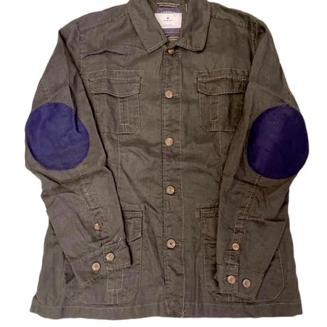 Virvar stof 007-8 Black over dyed shirt  jacket