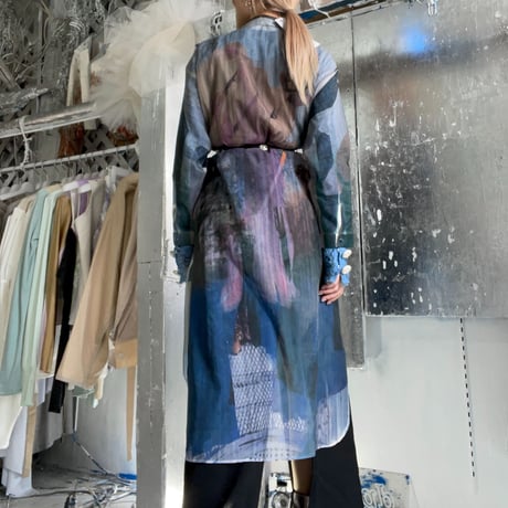 lilithartduct  see-through shirt dress 20-9-8