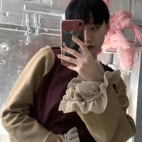 Lilithartduct frill sleeve tops  18-3-2