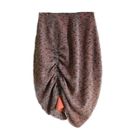shirring skirt (orange) 22-04-03 [lilith art duct]