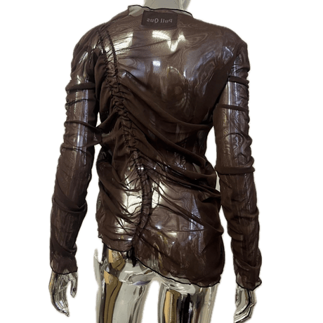 24-03-10 Mesh tops (shirring) [Pull Qus]