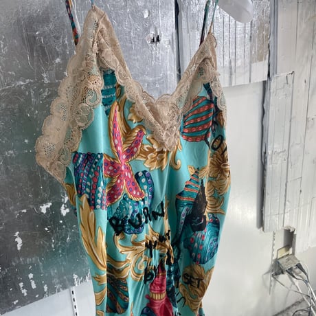 embroidered satin dress 21-4-8 [lilith art duct]