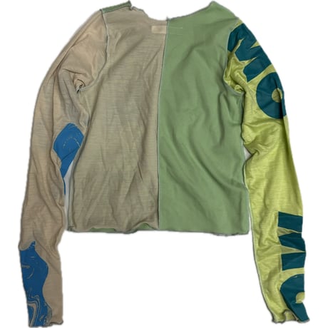 23-03-17 silkscreen long sleeve tops  ［lilith art duct］