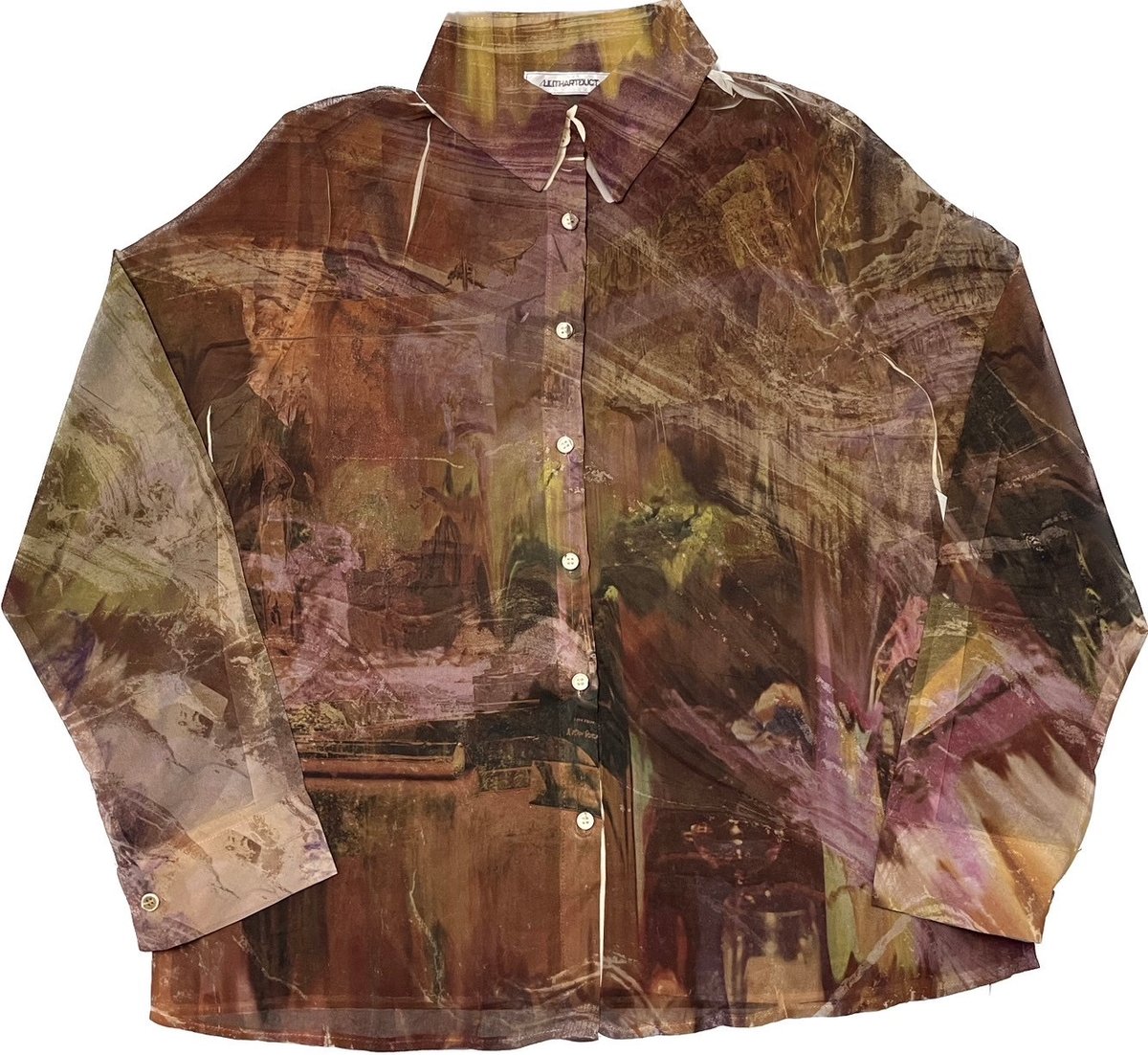 print sheer shirt 23-09-21 [lilith art duct] | 