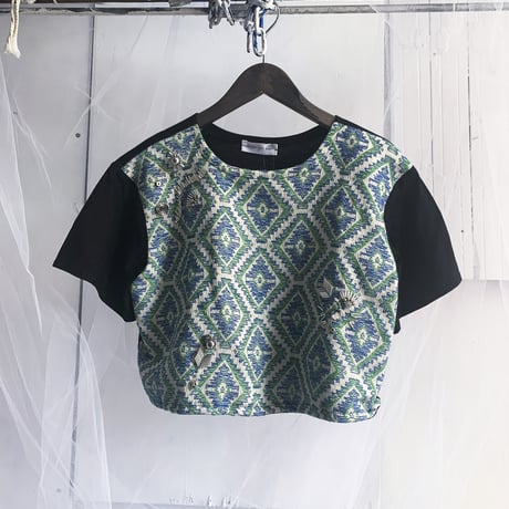 lilith art duct embroidered tops 19-5-1
